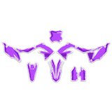 ALL KAWASAKI KX KXF CUSTOM ILLUSTRATED DESIGN GRAPHICS DECAL KIT