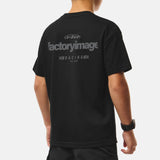 KIDS BLACK GREY MX TEE
