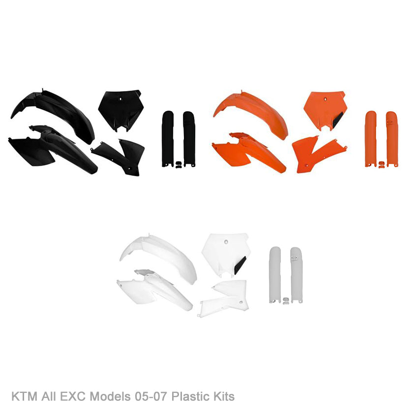 KTM EXC 125-450 2005 - 2007 Start From Scratch Graphics Kits