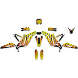 SURRON LIGHT BEE ULTRA BEE CUSTOM ANNIVERSARY ORANGE YELLOW GRAPHICS DECAL KIT