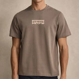 CLASSIC FIT MOCHA BROWN ADULT TEE