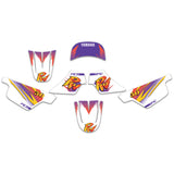 YAMAHA PW50 & PW80 RETRO CUSTOM GRAPHICS DECAL KIT