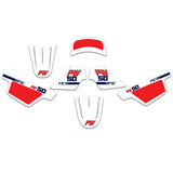 YAMAHA PW50 & PW80 ORIGIONAL CUSTOM GRAPHICS DECAL KIT