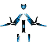REVVI 12" 16" 18" 20" CUSTOM ANNIVERSARY BLUE GRAPHICS DECAL KIT