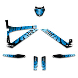 REVVI 12" 16" 18" 20" CUSTOM ANNIVERSARY BLUE GRAPHICS DECAL KIT