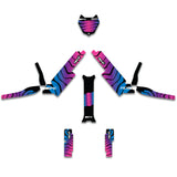 REVVI 12" 16" 18" 20" CUSTOM ANNIVERSARY PINK PURPLE GRAPHICS DECAL KIT
