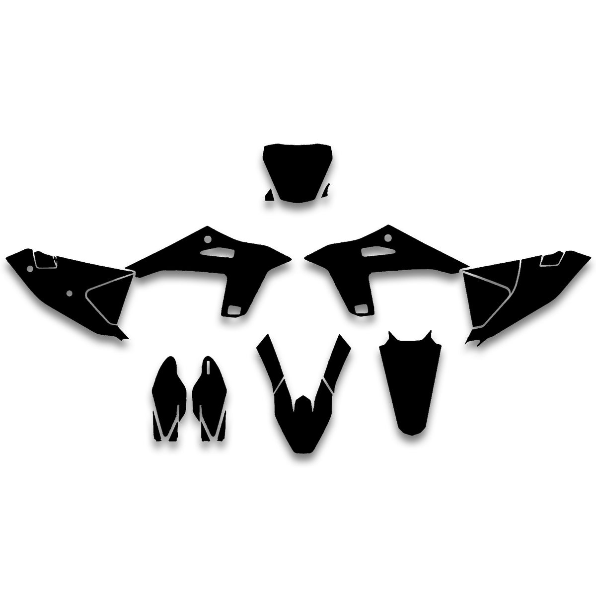 ALL FANTIC DESIGN FROM SCRATCH CUSTOM GRAPHICS DECAL KIT