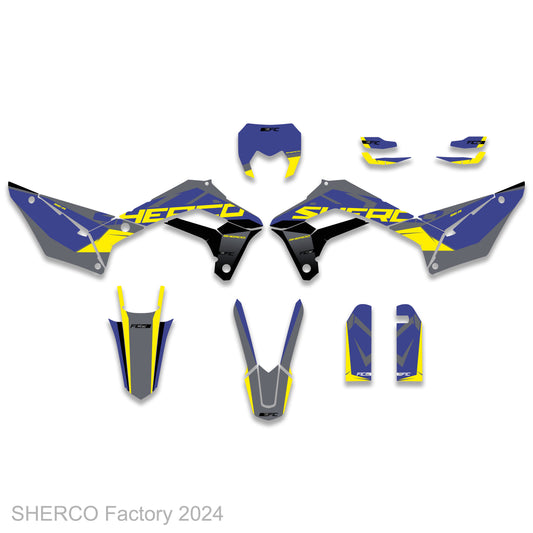 SHERCO SE-R SEF-R 2017 - 2024 Factory Graphics Kit