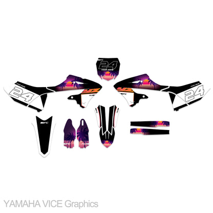 YAMAHA YZ 125/250 2006 - 2007 VICE Graphics kit