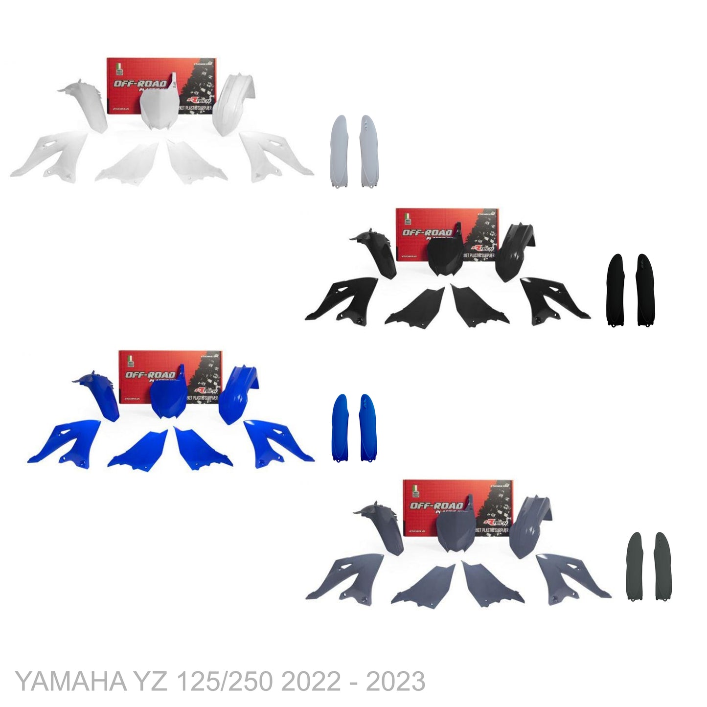 YAMAHA YZ 125/250 2022 - 2023 Retro Graphics Kit