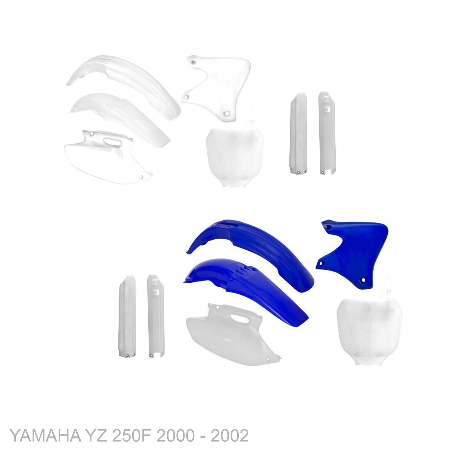 YAMAHA YZ 250F 2000 - 2002 Start From Scratch Graphics Kits