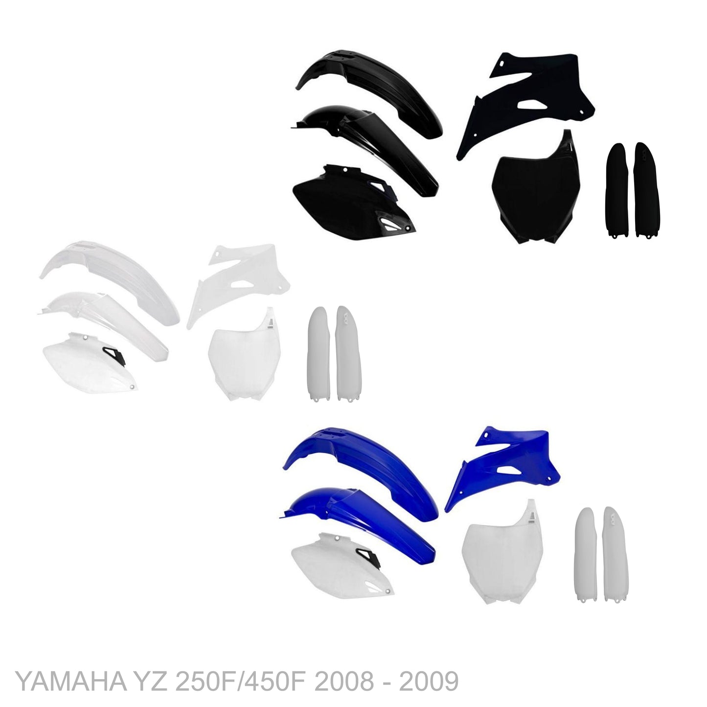 YAMAHA YZ 250F 2008 - 2009 Start From Scratch Graphics Kits