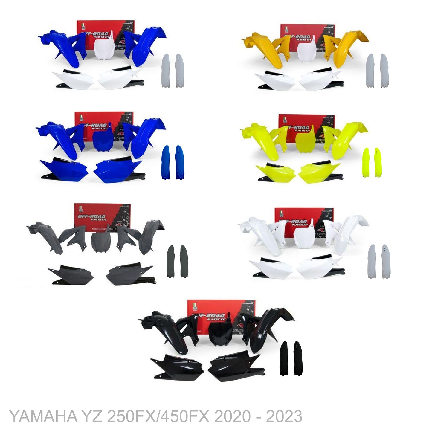 YAMAHA YZ 250F/FX 2020 - 2023 Start From Scratch Graphics Kits