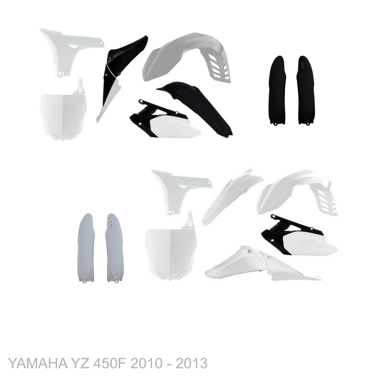 YAMAHA YZ 450F 2010 - 2013 Start From Scratch Graphics Kits