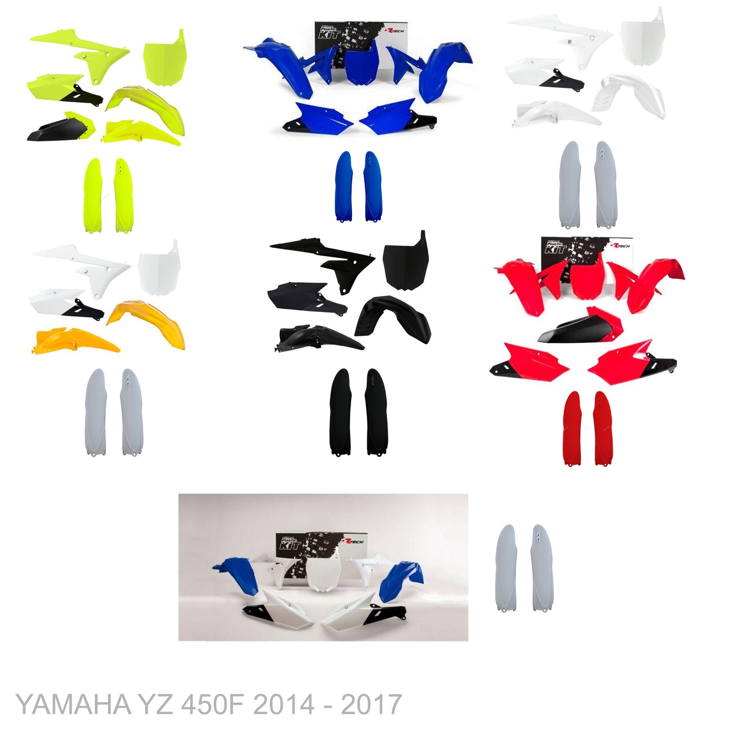 YAMAHA YZ 450F 2014 - 2017 Start From Scratch Graphics Kits
