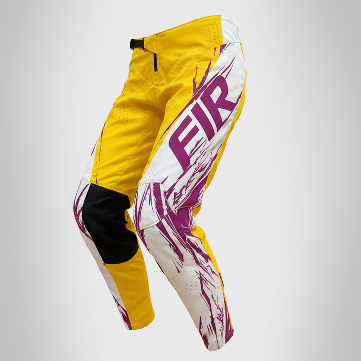 FIR EFFEX PANTS PURPLE YELLOW WHITE MX & ENDURO PANTS