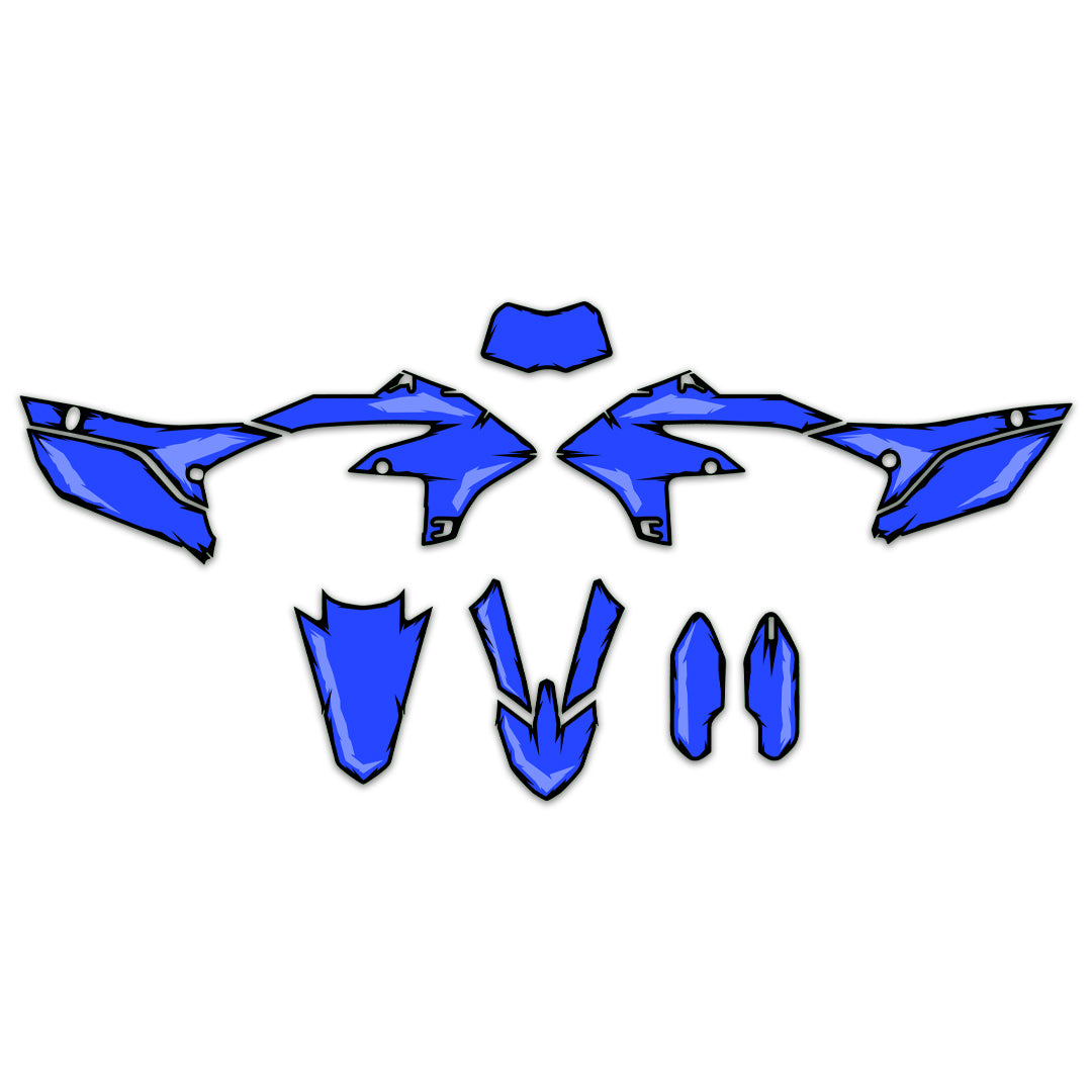 ALL YAMAHA CUSTOM CUSTOM ILLUSTRATED DESIGN GRAPHICS DECAL KIT