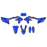 ALL YAMAHA CUSTOM CUSTOM ILLUSTRATED DESIGN GRAPHICS DECAL KIT