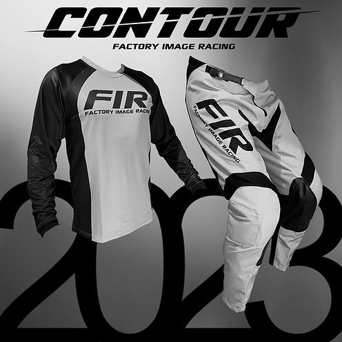 Contour Grey MX Jersey