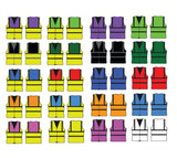 EVENT HI VIS BIBS VEST FOR MARSHALS/STEWARDS FULL CUSTOMISATION