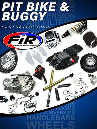 <p>FIR Pit Bike & Buggy Parts & Protection Catalogue</p>