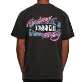 RELAXED FIT WASHED EFFECT RETRO ADULT TEE