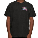 RELAXED FIT WASHED EFFECT RETRO ADULT TEE