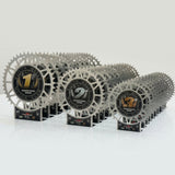 ALUMINUM SPROCKET SHAPE TROPHIES & AWARDS WITH CUSTOM PRINT MOTOCROSS ENDURO