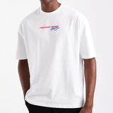 RELAXED FIT RETRO ADULT MX TEE WHITE