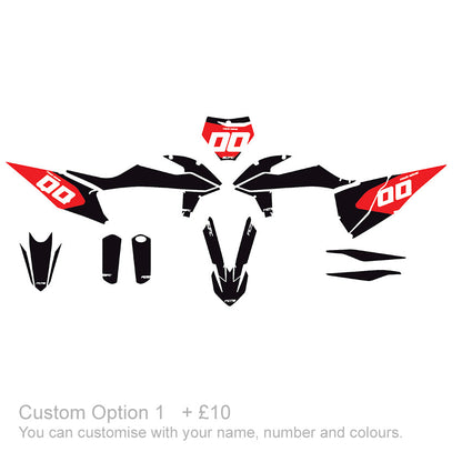 KTM EXC 125-450 2020 - 2023 FIR Team Graphics Kit
